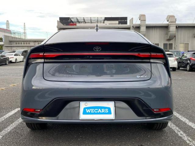 プリウス Ｚ　保証書／ディスプレイオーディオ＋ナビ／デジタルインナーミラー／トヨタセーフティセンス／シートヒーター　前席／パノラミックビューモニター／車線逸脱防止支援システム／シート　合皮　衝突被害軽減システム（52枚目）