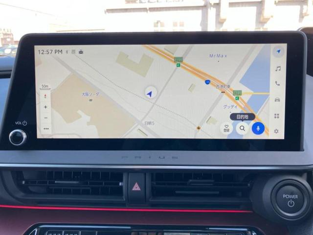 プリウス Z 新品タイヤ/パノラマルーフ/ディスプレイオーディオ12.3インチ/トヨタセーフティセンス/シートヒーター 前席/パノラミックビューモニター/車線逸脱防止支援システム/シート フルレザー 革シート(9枚目)