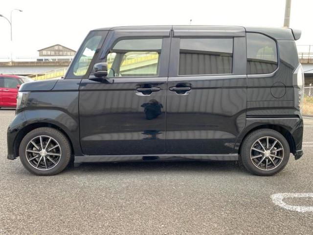 N-BOXカスタム L・ターボスタイルプラスブラック 保証書/純正 9インチ SDナビ/ホンダセンシング/両側電動スライドドア/シートヒーター 前席/車線逸脱防止支援システム/シート ハーフレザー/ヘッドランプ LED/Bluetooth接続/ETC(2枚目)