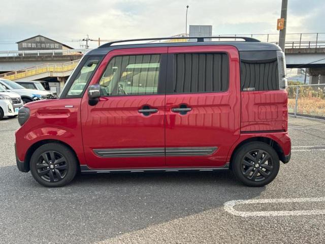 スペーシアギア ４ＷＤハイブリッドＸＺターボ　新品タイヤ／純正　９インチ　ＳＤナビ／衝突安全装置／両側電動スライドドア／シートヒーター　前席／全方位モニター用カメラ／車線逸脱防止支援システム／ドライブレコーダー　前後／ヘッドランプ　ＬＥＤ　４ＷＤ（2枚目）