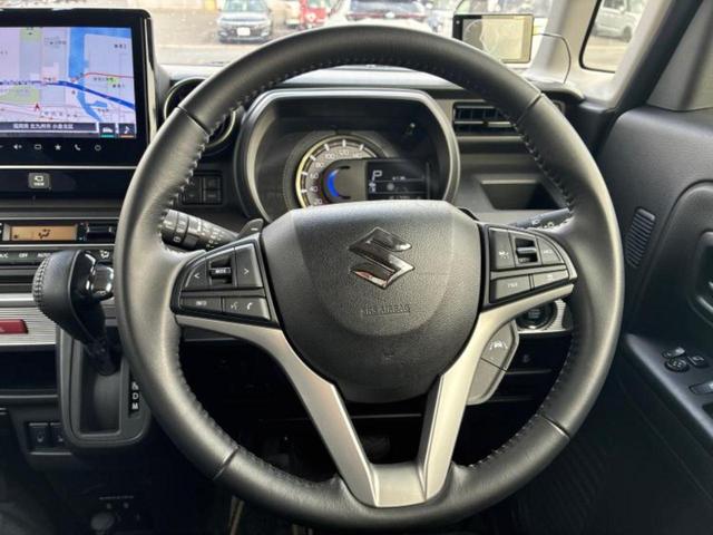 スペーシアギア ４ＷＤハイブリッドＸＺターボ　新品タイヤ／純正　９インチ　ＳＤナビ／衝突安全装置／両側電動スライドドア／シートヒーター　前席／全方位モニター用カメラ／車線逸脱防止支援システム／ドライブレコーダー　前後／ヘッドランプ　ＬＥＤ　４ＷＤ（13枚目）