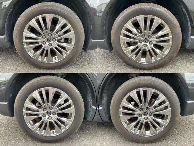 ハリアーハイブリッド Zレザーパッケージ 新品タイヤ/JBL/保証書/純正 SDナビ/デジタルインナーミラー/衝突安全装置/シートヒーター/パノラミックビューモニター/車線逸脱防止支援システム/シート 合皮/電動バックドア 全周囲カメラ(52枚目)