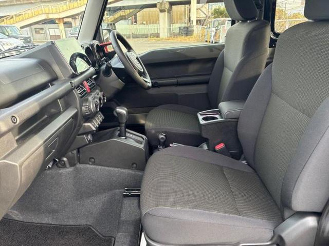 ジムニーシエラ ４ＷＤ　ＪＣ　保証書／ディスプレイオーディオ９インチ／セーフティサポート（スズキ）／シートヒーター　前席／車線逸脱防止支援システム／ドライブレコーダー　前後／ヘッドランプ　ＬＥＤ／Ｂｌｕｅｔｏｏｔｈ接続　４ＷＤ（6枚目）