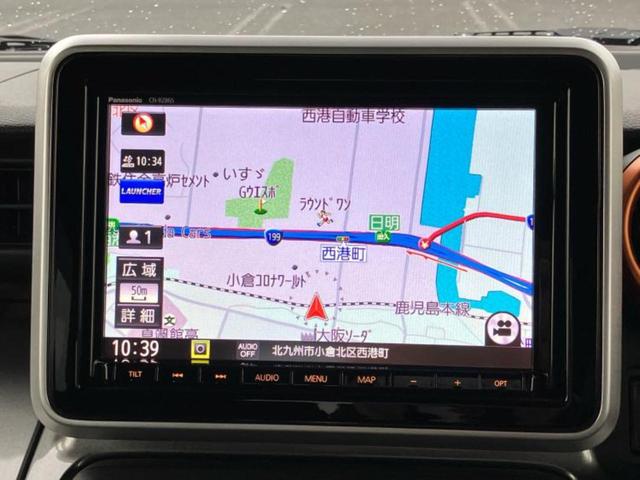 スペーシアギア ハイブリッドＸＺ　新品タイヤ／保証書／純正　８インチ　ＳＤナビ／セーフティサポート（スズキ）／両側電動スライドドア／シートヒーター　前席／全方位モニター／車線逸脱防止支援システム／ドライブレコーダー　前後　全周囲カメラ（9枚目）