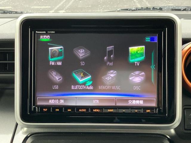 スペーシアギア ハイブリッドＸＺ　新品タイヤ／保証書／純正　８インチ　ＳＤナビ／セーフティサポート（スズキ）／両側電動スライドドア／シートヒーター　前席／全方位モニター／車線逸脱防止支援システム／ドライブレコーダー　前後　全周囲カメラ（10枚目）