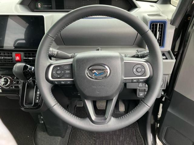 タント カスタムＲＳ　保証書／ディスプレイオーディオ／衝突安全装置／両側電動スライドドア／パノラマモニター／車線逸脱防止支援システム／シート　ハーフレザー／ヘッドランプ　ＬＥＤ／Ｂｌｕｅｔｏｏｔｈ接続／ＥＴＣ　全周囲カメラ（15枚目）