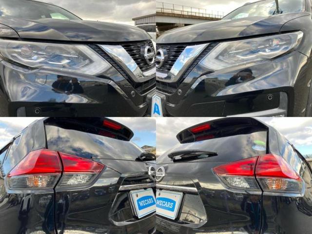 エクストレイル ２０Ｘ　新品タイヤ／純正　９インチ　ＳＤナビ／エマージェンシーブレーキ／シート　ハーフレザー／電動バックドア／ヘッドランプ　ＬＥＤ／Ｂｌｕｅｔｏｏｔｈ接続／ＥＴＣ／ＥＢＤ付ＡＢＳ／横滑り防止装置　バックカメラ（50枚目）