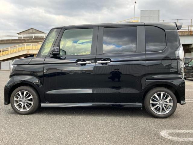 Ｎ－ＢＯＸカスタム ＥＸ　新品タイヤ／純正　ＳＤナビ／ホンダセンシング／両側電動スライドドア／シートヒーター　前席／車線逸脱防止支援システム／ヘッドランプ　ＬＥＤ／Ｂｌｕｅｔｏｏｔｈ接続／ＥＢＤ付ＡＢＳ／横滑り防止装置（2枚目）