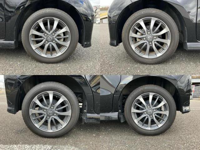 Ｎ－ＢＯＸカスタム ＥＸ　新品タイヤ／純正　ＳＤナビ／ホンダセンシング／両側電動スライドドア／シートヒーター　前席／車線逸脱防止支援システム／ヘッドランプ　ＬＥＤ／Ｂｌｕｅｔｏｏｔｈ接続／ＥＢＤ付ＡＢＳ／横滑り防止装置（52枚目）