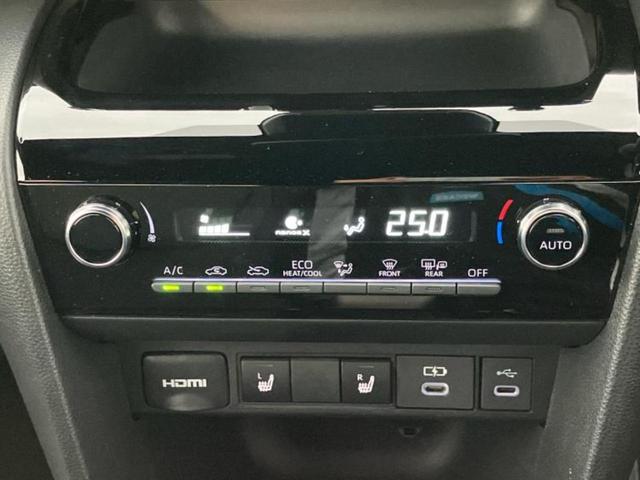 ヤリスクロス ハイブリッドＺ　保証書／ディスプレイオーディオ＋ナビ／衝突安全装置／シートヒーター／パノラミックビューモニター／車線逸脱防止支援システム／シート　ハーフレザー／ヘッドランプ　ＬＥＤ／ＵＳＢジャック　全周囲カメラ（30枚目）