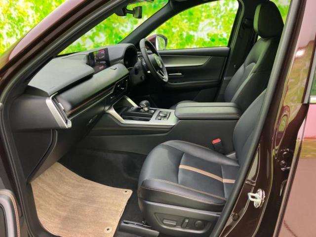 ＣＸ－８０ ＸＤエクスクルーシブモード　ＢＯＳＥ／保証書／ディスプレイオーディオ＋ナビ／アイアクティブセンス（マツダ）／シートヒーター　全席／全方位モニター／車線逸脱防止支援システム／シート　フルレザー／電動バックドア　革シート　電動シート（7枚目）