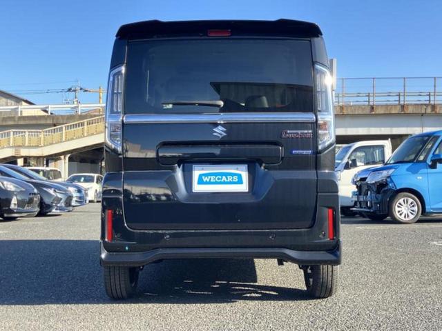 スペーシアカスタム ハイブリッドＸＳ　保証書／セーフティサポート（スズキ）／両側電動スライドドア／シートヒーター　前席／車線逸脱防止支援システム／シート　ハーフレザー／ヘッドランプ　ＬＥＤ／ＥＢＤ付ＡＢＳ／横滑り防止装置　ワンオーナー（46枚目）