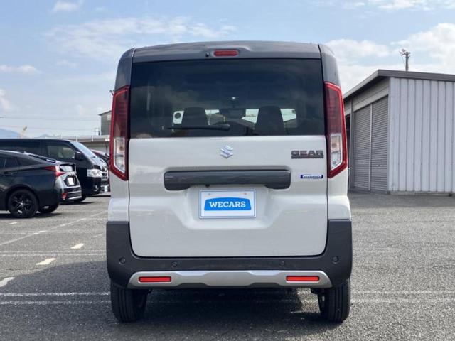 スペーシアギア ハイブリッドＸＺ　保証書／純正　９インチ　メモリーナビ／セーフティサポート（スズキ）／両側電動スライドドア／シートヒーター　前席／全方位モニター／車線逸脱防止支援システム／ヘッドランプ　ＬＥＤ／ＵＳＢジャック（45枚目）