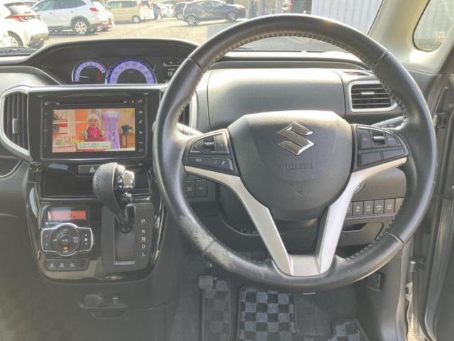 ソリオバンディット バンディットハイブリッドＭＶ　新品タイヤ／保証書／純正　ＳＤナビ／デュアルカメラブレーキサポート（スズキ）／電動スライドドア／シートヒーター／ヘッドランプ　ＨＩＤ／Ｂｌｕｅｔｏｏｔｈ接続／ＥＴＣ／ＥＢＤ付ＡＢＳ　ワンオーナー（15枚目）