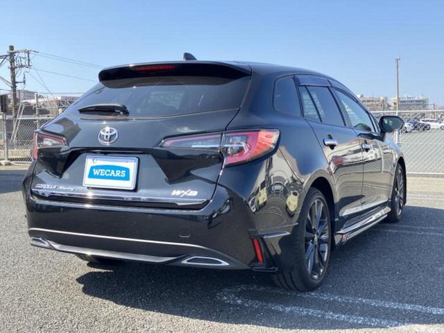 カローラツーリング ダブルバイビー　新品タイヤ／純正エアロ／保証書／ディスプレイオーディオ８インチ／トヨタセーフティセンス／車線逸脱防止支援システム／シート　ハーフレザー／ドライブレコーダー　純正／ヘッドランプ　ＬＥＤ　フルエアロ（3枚目）