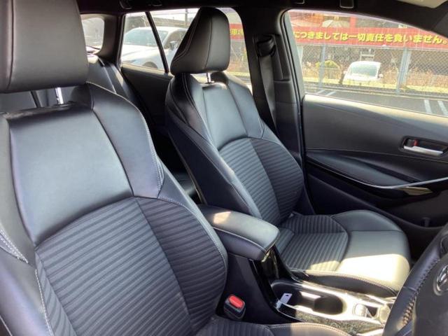 カローラツーリング ダブルバイビー　新品タイヤ／純正エアロ／保証書／ディスプレイオーディオ８インチ／トヨタセーフティセンス／車線逸脱防止支援システム／シート　ハーフレザー／ドライブレコーダー　純正／ヘッドランプ　ＬＥＤ　フルエアロ（4枚目）