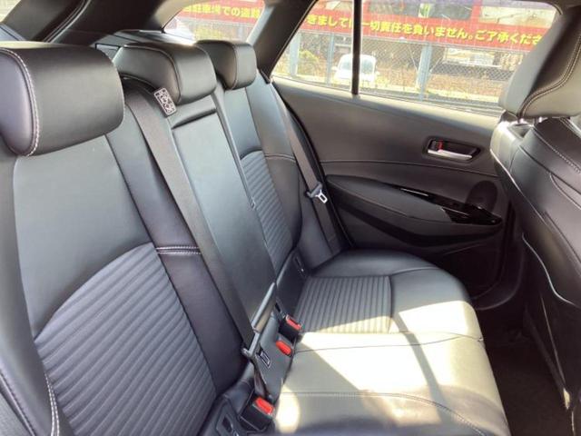 カローラツーリング ダブルバイビー　新品タイヤ／純正エアロ／保証書／ディスプレイオーディオ８インチ／トヨタセーフティセンス／車線逸脱防止支援システム／シート　ハーフレザー／ドライブレコーダー　純正／ヘッドランプ　ＬＥＤ　フルエアロ（5枚目）