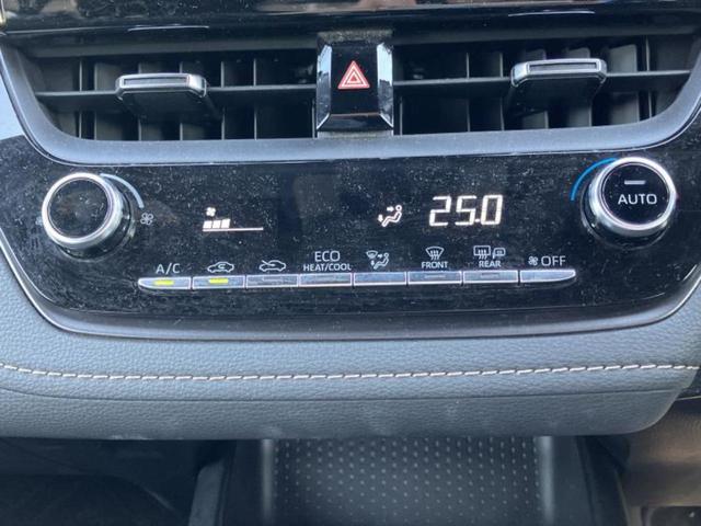 カローラツーリング ダブルバイビー　新品タイヤ／純正エアロ／保証書／ディスプレイオーディオ８インチ／トヨタセーフティセンス／車線逸脱防止支援システム／シート　ハーフレザー／ドライブレコーダー　純正／ヘッドランプ　ＬＥＤ　フルエアロ（29枚目）