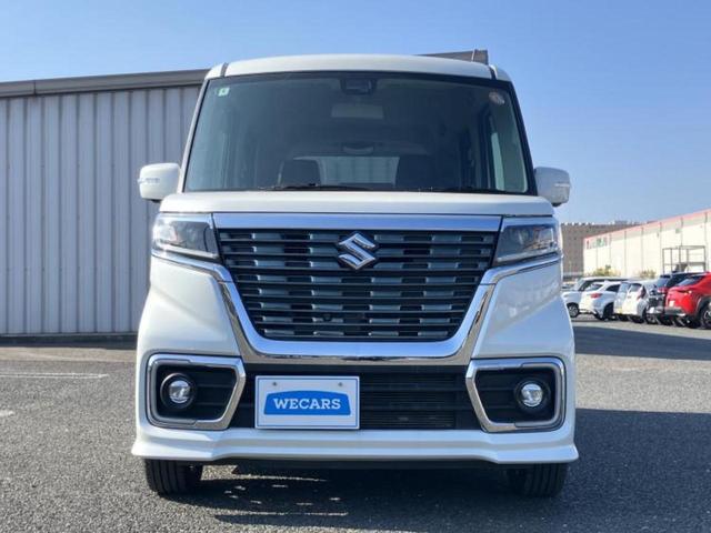 スペーシアカスタム ハイブリッドXS 保証書/社外 8インチ SDナビ/セーフティサポート(スズキ)/両側電動スライドドア/シートヒーター 運転席/全方位モニター/車線逸脱防止支援システム/シート ハーフレザー/ヘッドランプ LED(45枚目)