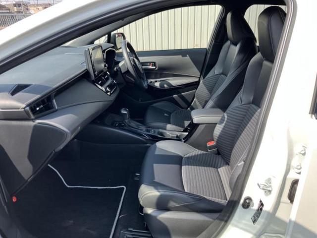 カローラツーリング ハイブリッドダブルバイビー　新品タイヤ／エアロ／保証書／ディスプレイオーディオ＋ナビ８インチ／トヨタセーフティセンス／シートヒーター　前席／車線逸脱防止支援システム／シート　ハーフレザー／ドライブレコーダー　前後　フルエアロ（6枚目）