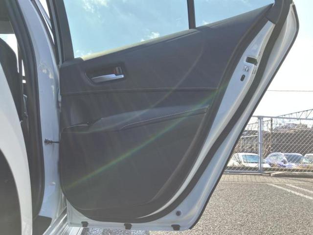 カローラツーリング ハイブリッドダブルバイビー　新品タイヤ／エアロ／保証書／ディスプレイオーディオ＋ナビ８インチ／トヨタセーフティセンス／シートヒーター　前席／車線逸脱防止支援システム／シート　ハーフレザー／ドライブレコーダー　前後　フルエアロ（21枚目）