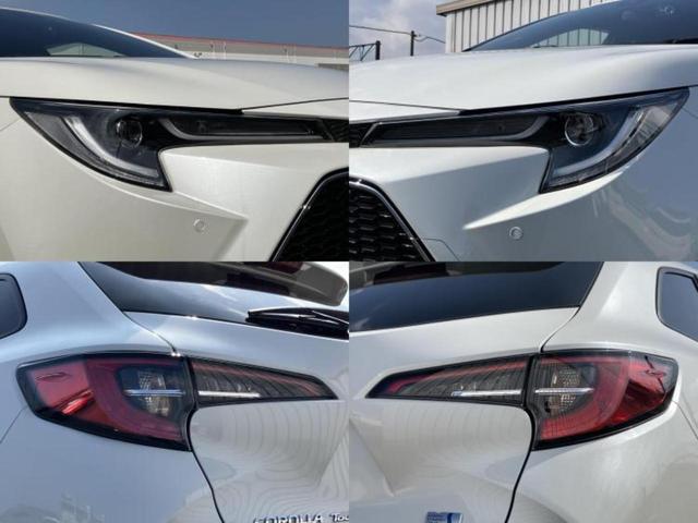 カローラツーリング ハイブリッドダブルバイビー　新品タイヤ／エアロ／保証書／ディスプレイオーディオ＋ナビ８インチ／トヨタセーフティセンス／シートヒーター　前席／車線逸脱防止支援システム／シート　ハーフレザー／ドライブレコーダー　前後　フルエアロ（54枚目）