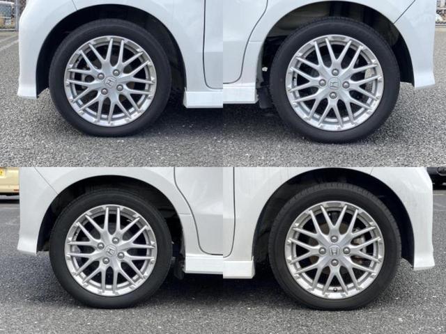 N-BOXカスタム L・ターボ 新品タイヤ/保証書/純正 9インチ SDナビ/衝突安全装置/両側電動スライドドア/車線逸脱防止支援システム/シート ハーフレザー/ドライブレコーダー 前後/ヘッドランプ LED/USBジャック 禁煙車(53枚目)