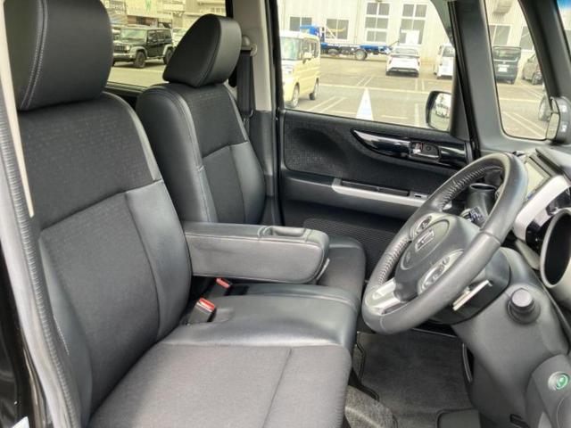 Ｎ－ＢＯＸカスタム ターボＳＳパッケージ　保証書／純正　ＳＤナビ／衝突安全装置／両側電動スライドドア／シート　ハーフレザー／ヘッドランプ　ＨＩＤ／ＥＴＣ／ＥＢＤ付ＡＢＳ／横滑り防止装置／アイドリングストップ／地上波デジタルチューナー（4枚目）