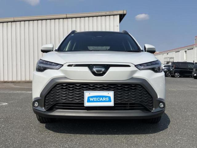 カローラクロス ハイブリッドZ ガラスルーフ/保証書/ディスプレイオーディオ+ナビ10インチ/トヨタセーフティセンス/シートヒーター 前席/パノラミックビューモニター/車線逸脱防止支援システム/シート ハーフレザー 全周囲カメラ(45枚目)