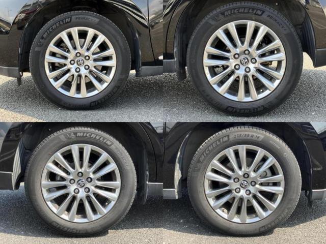 ハリアー プレミアム 新品タイヤ/保証書/社外 9インチ SDナビ/トヨタセーフティセンス/車線逸脱防止支援システム/シート ハーフレザー/電動バックドア/ヘッドランプ LED/Bluetooth接続/ETC バックカメラ(53枚目)