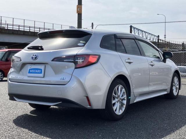 カローラツーリング ハイブリッドＳ　保証書／ディスプレイオーディオ＋ナビ／トヨタセーフティセンス／車線逸脱防止支援システム／ドライブレコーダー　前後／ヘッドランプ　ＬＥＤ／Ｂｌｕｅｔｏｏｔｈ接続／ＥＴＣ／ＥＢＤ付ＡＢＳ　バックカメラ（3枚目）