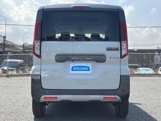 スペーシアギア ハイブリッドＸＺ　保証書／純正　９インチ　メモリーナビ／セーフティサポート（スズキ）／両側電動スライドドア／シートヒーター　前席／全方位モニター／車線逸脱防止支援システム／登録済未使用車／ヘッドランプ　ＬＥＤ（46枚目）