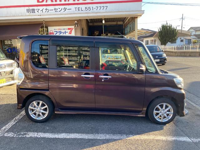 タント カスタムＸ　ＳＡ　盗難防止　運転席エアバッグ　衝突被害軽減　両側スライド片側電動ドア　スマ－トキ－　アルミ　ＡＡＣ　パワステ　横滑防止　サイドエアバック　キーレスエントリー　ＡＢＳ　アイドリング　ベンチ席　全席ＰＷ（6枚目）