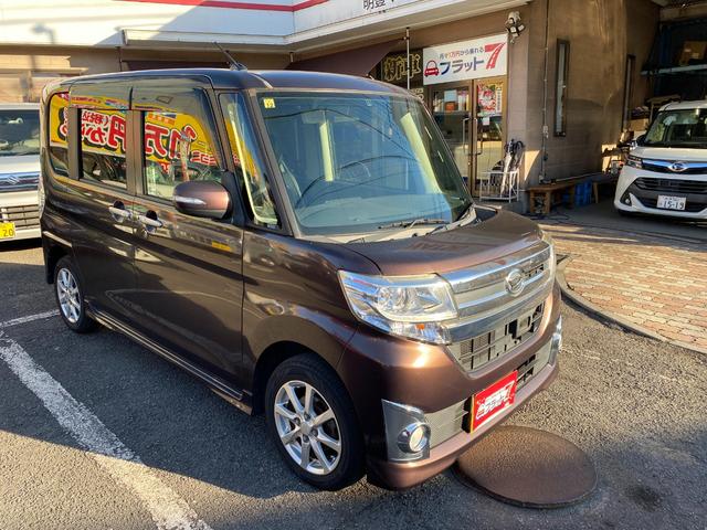 タント カスタムＸ　ＳＡ　盗難防止　運転席エアバッグ　衝突被害軽減　両側スライド片側電動ドア　スマ－トキ－　アルミ　ＡＡＣ　パワステ　横滑防止　サイドエアバック　キーレスエントリー　ＡＢＳ　アイドリング　ベンチ席　全席ＰＷ（7枚目）