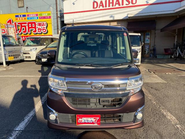 タント カスタムＸ　ＳＡ　盗難防止　運転席エアバッグ　衝突被害軽減　両側スライド片側電動ドア　スマ－トキ－　アルミ　ＡＡＣ　パワステ　横滑防止　サイドエアバック　キーレスエントリー　ＡＢＳ　アイドリング　ベンチ席　全席ＰＷ（8枚目）