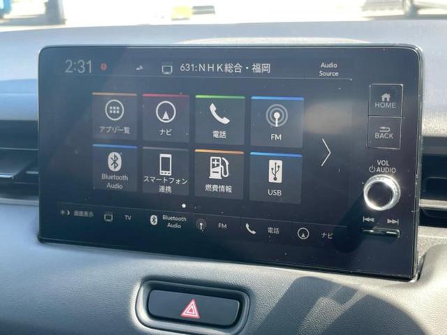 ヴェゼル ｅＨＥＶ　Ｚ　保証書／ディスプレイオーディオ＋ナビ９インチ／ホンダセンシング／シートヒーター　前席／マルチビューカメラシステム／車線逸脱防止支援システム／シート　ハーフレザー　衝突被害軽減システム　ワンオーナー（9枚目）