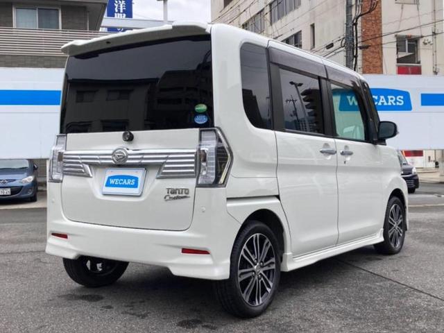 タント カスタムＲＳトップエディションＳＡ３　保証書／社外　ＳＤナビ／衝突安全装置／両側電動スライドドア／シートヒーター　運転席／車線逸脱防止支援システム／シート　ハーフレザー／パーキングアシスト　バックガイド／ヘッドランプ　ＬＥＤ　ターボ（3枚目）