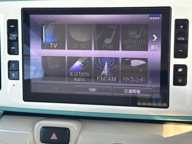 ムーヴキャンバス ＧホワイトアクセントリミテッドＳＡ３　新品タイヤ／保証書／純正　８インチ　ＳＤナビ／スマートアシスト（トヨタ・ダイハツ）／両側電動スライドドア／パノラマモニター／車線逸脱防止支援システム／ドライブレコーダー　社外　衝突被害軽減システム（11枚目）