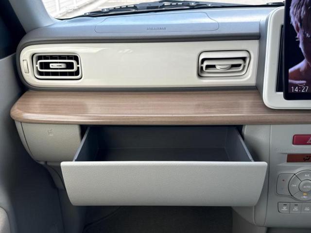 アルトラパン Ｘ　新品タイヤ／保証書／社外　１０インチ　ナビ／セーフティサポート（スズキ）／シートヒーター　前席／全方位モニター／車線逸脱防止支援システム／ドライブレコーダー　前後／ヘッドランプ　ＬＥＤ　全周囲カメラ（41枚目）