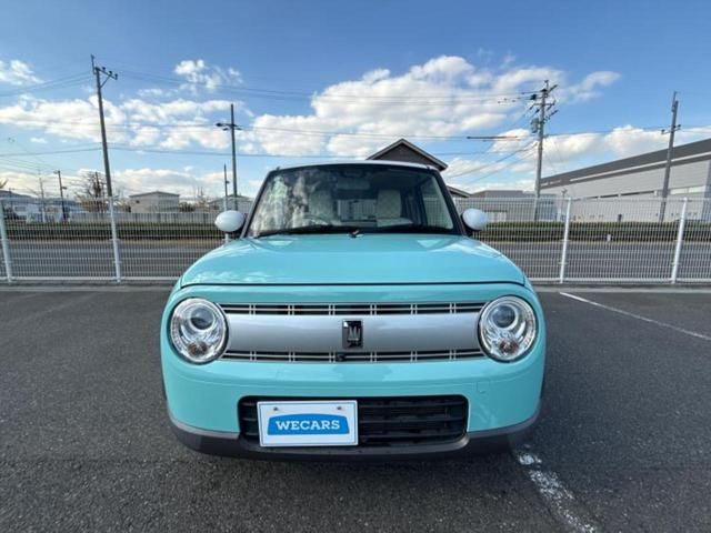 アルトラパン Ｘ　新品タイヤ／保証書／社外　１０インチ　ナビ／セーフティサポート（スズキ）／シートヒーター　前席／全方位モニター／車線逸脱防止支援システム／ドライブレコーダー　前後／ヘッドランプ　ＬＥＤ　全周囲カメラ（44枚目）