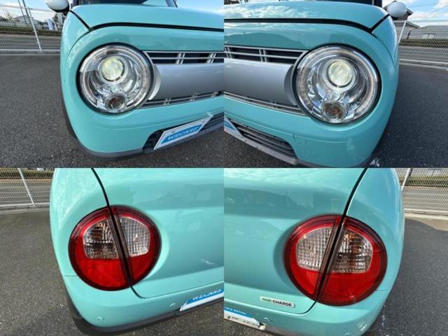 アルトラパン Ｘ　新品タイヤ／保証書／社外　１０インチ　ナビ／セーフティサポート（スズキ）／シートヒーター　前席／全方位モニター／車線逸脱防止支援システム／ドライブレコーダー　前後／ヘッドランプ　ＬＥＤ　全周囲カメラ（53枚目）