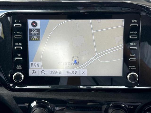 ハイラックス ４ＷＤ　Ｚ　新品タイヤ／保証書／ディスプレイオーディオ＋ナビ８インチ／衝突安全装置／パノラミックビューモニター／車線逸脱防止支援システム／ヘッドランプ　ＬＥＤ／ＵＳＢジャック／Ｂｌｕｅｔｏｏｔｈ接続　全周囲カメラ（10枚目）