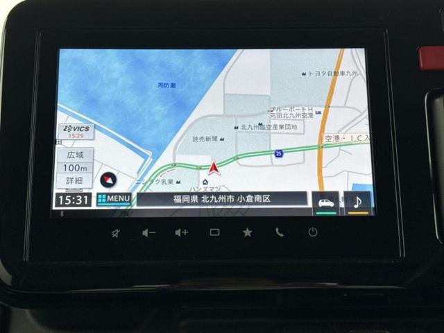 スペーシアカスタム ハイブリッドＸＳ　保証書／純正　９インチ　メモリーナビ／セーフティサポート（スズキ）／両側電動スライドドア／シートヒーター　前席／全方位モニター／車線逸脱防止支援システム／パーキングアシスト　バックガイド　全周囲カメラ（10枚目）