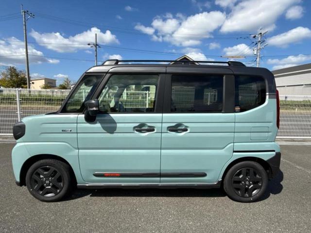 スペーシアギア ハイブリッドＸＺ　保証書／純正　９インチ　メモリーナビ／デュアルカメラブレーキサポート（スズキ）／両側電動スライドドア／シートヒーター　前席／全方位モニター／車線逸脱防止支援システム／届出済未使用車　全周囲カメラ（2枚目）