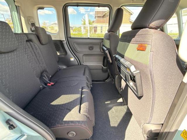 スペーシアギア ハイブリッドＸＺ　保証書／純正　９インチ　メモリーナビ／デュアルカメラブレーキサポート（スズキ）／両側電動スライドドア／シートヒーター　前席／全方位モニター／車線逸脱防止支援システム／届出済未使用車　全周囲カメラ（6枚目）