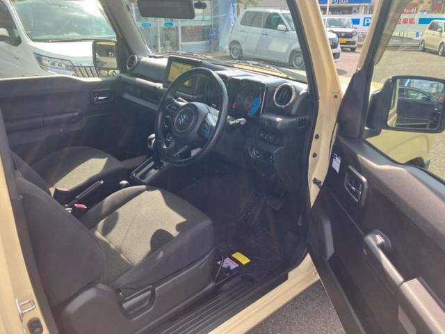 ジムニー 4WD XC 保証書/社外 SDナビ/シートヒーター 前席/車線逸脱防止支援システム/ドライブレコーダー 社外/ヘッドランプ LED/Bluetooth接続/ETC/EBD付ABS/横滑り防止装置 バックカメラ(4枚目)