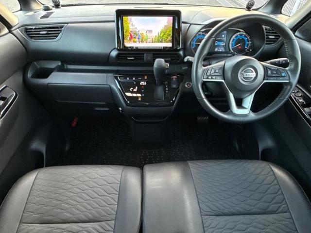 ルークス ハイウェイスターＧターボアーバンクロムプロパイロ　新品タイヤ／保証書／社外　９インチ　ＳＤナビ／エマージェンシーブレーキ／両側電動スライドドア／全方位モニター／車線逸脱防止支援システム／ドライブレコーダー　前後／ヘッドランプ　ＬＥＤ　全周囲カメラ（4枚目）