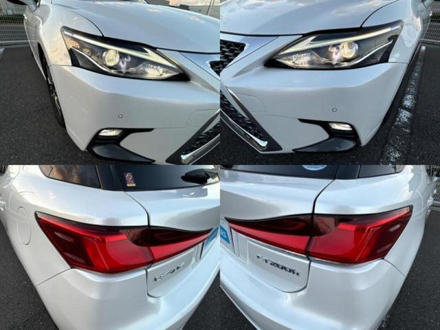 CT CT200hバージョンC 新品タイヤ/保証書/純正 SDナビ/プリクラッシュセーフティ/シートヒーター 前席/車線逸脱防止支援システム/シート 合皮/ドライブレコーダー 純正/ヘッドランプ LED/USBジャック バックカメラ(56枚目)