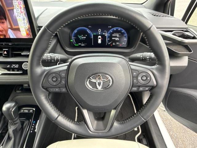 カローラツーリング ハイブリッドダブルバイビー モデリスタエアロ/保証書/ディスプレイオーディオ+ナビ10インチ/衝突安全装置/シートヒーター 前席/車線逸脱防止支援システム/シート ハーフレザー/ヘッドランプ LED 衝突被害軽減システム(15枚目)