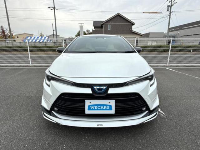 カローラツーリング ハイブリッドダブルバイビー モデリスタエアロ/保証書/ディスプレイオーディオ+ナビ10インチ/衝突安全装置/シートヒーター 前席/車線逸脱防止支援システム/シート ハーフレザー/ヘッドランプ LED 衝突被害軽減システム(45枚目)